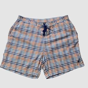 Brooks Brothers Board Shorts Size XL Drawstring 346 Plaid Swim Trunks Lined‎